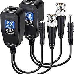 Video Balun | 8MP (PV) Passive BNC DC to RJ45 Network Transceiver Cat5/Cat6 Adapter AHD/TVI/CVI/CVBS for Full HD CCTV DVR Security Surveillance Camera System-image-17