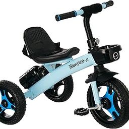 Toyzone Thunder-X Tricycle-Blue | Kids Baby Cycle | Tricycle | Baby Cycle | Tricycle | Kids Cycle with Rubber Wheel | Ride on car | Push Cycle with Front Basket-image-26
