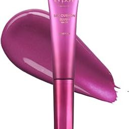 Typsy Beauty | Silk Cushion Liquid Blush Wand - Violet Veil - 2-in-1 Highlighter Blush Hybrid | Liquid Blusher | Lightweight Buildable Blush | Ultra-Pigmented | 15ml-image-1