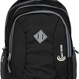 Strike 35L Unisex Spacious School/Laptop/College/Office Travel Backpack Bag for Unisex Boys & Girls with 15.6 inch Padded Laptop Compartment & Multiple Pockets (D. Black)-image-10