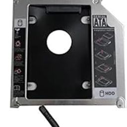 GCIYAEN Hard Drive SATA 2nd HDD Caddy Tray for Unibody 9.5mm Laptop CD/DVD-ROM Drive Slot (Replacement Only for SSD and HDD)-picture-22