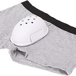 Circumcision Protection Cover, Post Circumcision Multi-Purpose Underwear Cotton Fabric Reduce Friction Ventilation Hole For Home Adult (For 99.2-121.3lb)-image-53