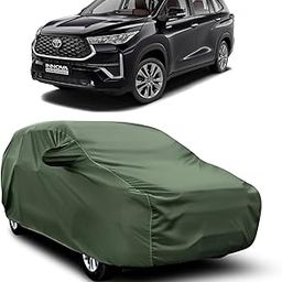 AOSIS® 100% Waterproof Car Body Cover Compatible with Toyota innova hycross with Mirror Pocket | 3 Layered Thick Fabric | 100% Rain Proof | Weather Proof | Dust Proof (Olive Green)-image-31