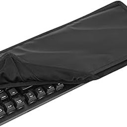 Geekria Tenkeyless TKL Keyboard Dust Cover, Soft Silicone Keyboard Cover for 80% 87 Key Computer Mechanical Gaming Keyboard, Compatible with Logitech G915 TKL (Black)-image-78