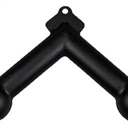YOKEFIT Fat Grip v bar for tricep Bicep Back Gym Strength Resistance Training Cable Machine Attachment with Ergonomic Ball Palm Support Base-20