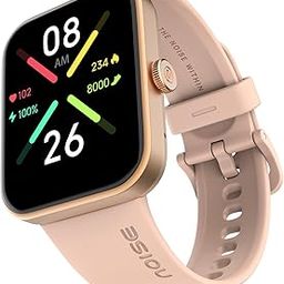 Noise Pulse Go Buzz Smart Watch with Advanced Bluetooth Calling, 1.69" TFT Display, SpO2, 100 Sports Mode with Auto Detection, Upto 7 Days Battery (2 Days with Heavy Calling) - Rose Pink-30