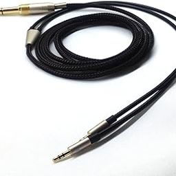NEOMUSICIA Replacement Cable For Hifiman HE400S / HE-400I / HE560 / HE-350 / HE1000 / HE1000 V2 headphone 3.5mm male & 6.35mm adapter to 2x 2.5mm Jack Male Audio HIFI cord Black 1.2m/4ft-image-63