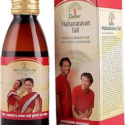 Dabur Mahanarayan Tail For Joint Pain And Backache - 100 Ml with Free Dabur Nature Care Kabz Over Effective Relief From Constipation, 120g-image-1