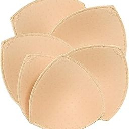 Bra Pads Inserts Women's Sports Cups Bra Replacement Insert Push Up Bra Padding For Bikini swimsuit (beige)-image-47