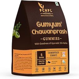 Gumyum Chawanprash Gummies – Ayurvedic Immunity Booster with 50+ Herbs | Goodness of Herbal Chyawanprash Helps Build Strength & Stamina | Natural, Easy, Tasty & Travel-Friendly Wellness for Kids & Adults-image-67