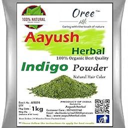 Aayush Herbal Indigo Powder for Hair - Natural Hair color 1kg-image-53
