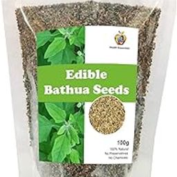 Jioo Organic Bathua Seeds (Bathua Beej) | Nutrient-Rich & Versatile for Eating, Home Gardening - 100Gram, Pack of 1-image-34