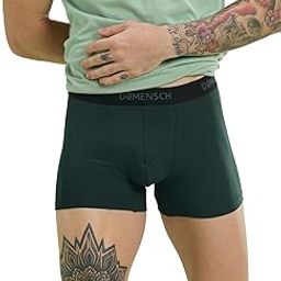 Mens Premium Cotton Solid Trunks ReFRSH Peppermint Powered-37