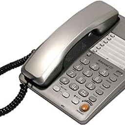 Sonics SS-2373 Corded Landline Phone in Snow Grey – Hands-Free Speakerphone with Dial Lock, Redial, Mute, Flash, Wall Mount, 10 One-Touch & 20 Speed Dial Memory-27