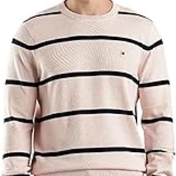 Striped Regular-Fit Cotton Sweater-image-45