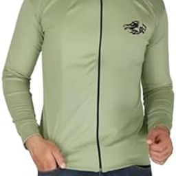 Men's Regular Fit Sports Active wear Jacket High Neck Lightweight Polyester Full Sleeve with Zipper Pocket(M-Pista-01)-image-55