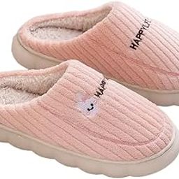 Winter Indoor Slipper for Women Soft Fur Home Flip Flop Slides Unisex Carpet Slippers for Bedroom House Sandals Slip On-image-88