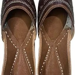 BM SHIKHA TRADERS women's Designer Punjabi Jutti for women and girls-image-33