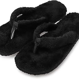 Soft Faux Fur Home Slippers for Women with non-slip sole, perfect for cozy indoor comfort.-picture-45