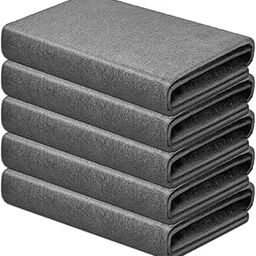 Vicloon 5PCS Microfiber Glass Cleaning Cloth, Reuseable Streak Free Magic Fiber Microfiber Cleaning Cloth, No Trace Absorben Microfiber Cleaning Rags for Kitchens Glass Cars Windows (30 * 30CM)-image-69