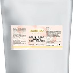Purenso Select - Sodium Coco Sulfate (SCS) - Powder, 1Kg I Anionic, Foaming Surfactant-image-8