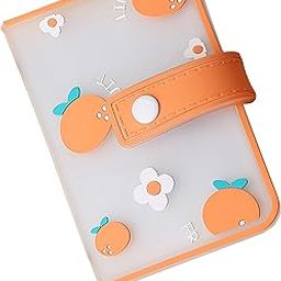 Polyester Card Holder Wallet for Women/Kids - The Ultimate Stylish and Compact Credit Card Holder, Debit Card Holder, ATM Card Holder Organizer for Your Cards (2 Foldable, Orange, Dmfp560)-image-71