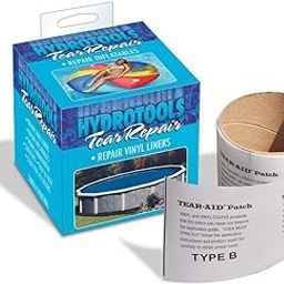 Swimline Tear Vinyl Liner Underwater Repair Tape-16