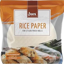 Jvapa Rice Paper Sheet - 100gms (Chả giò) | Round | 22 cm | Gluten-Free | Perfect for Fried Rolls, Wraps & Dumplings-image-69