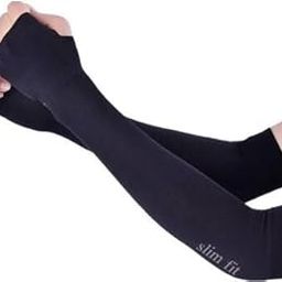 Agarwalproduct Cotton Arm Sleeve For Men & Women (Free, White)-image-1