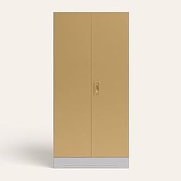 GODREJ INTERIO Almirah Slimline 2 Door Steel Almirah, Cupboard for Clothes (Textured Iced Coffee and Royal Ivory), 1 Year Warranty, 2 Shelves-10