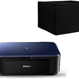 JeJos Printer Dust Cover Case Compatible with Canon PIXMA E560 Multi-function WiFi Color Inkjet Print - Black-80