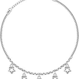 925 Silver Cosmic Dance Anklet | Gifts for Women and Girls | With Certificate of Authenticity and 925 Stamp | 6 Months Warranty-image-19