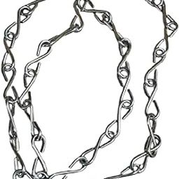 Q1 Beads 5 Feet Stainless Steel Chain for Hanging Swing Jhula Hammock Chair & Garden Swing/Kids Jhula Load Capacity Upto 150kg (1 Pack, Chtome)-image-67
