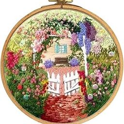 1 Set Embroidery Starter Kits with Pattern Handmade Stitch Crafts E005 |Crafts | Needlecrafts & Yarn | Embroidery & Cross Stitch | Hand Embroidery Kits | Other Hand Embroidery Kits-image-12