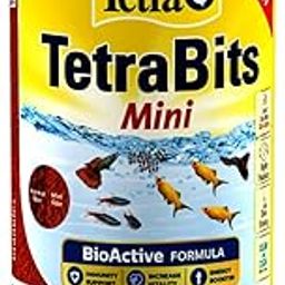 TetraBits Mini Fish Food A Daily Diet for All Small and Young Tropical Fishes Optimal Growth of Fish and Minimal Waste Clean and Clear Water 35 Gram Pack-image-3