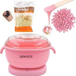 LOVHIDE Silicone Waxing Heater Electric And Portable Hair Wax Heater Machine With Bean Wax For Gentle For Waxing For Women, Non-Stick Wax Warmer (Pack Of 2 Combo)-image-29