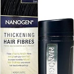 Nanogen Keratin Thickening Hair Fibres 15gm (Black)-23