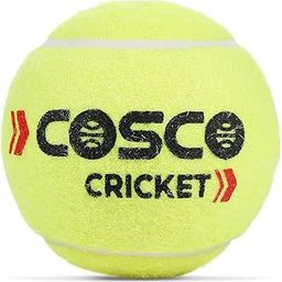 Cosco Cricket Normal Force Leather Tennis Ball (Yellow) -Pack of 6-image-45
