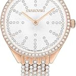 Attract Watch, Swiss Made, Full pavé, Crystal Bracelet, Rose Gold Tone, Rose Gold-Tone Finish-54