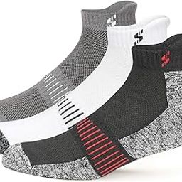 Ankle Socks for Men & Women (Unisex) Made With Durable, Breathable Cotton, Anti Odour & Anti Bacterial - Pack of 3, Free Size-image-61