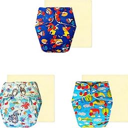 Dumbledo Elite Cloth Diaperwith Magical Soaker (Pack of 3) | Snug Fit | Leakproof | Easy to Clean | Ideal for Toddlers | 3 Months – 3 Years | Unisex Baby-picture-11