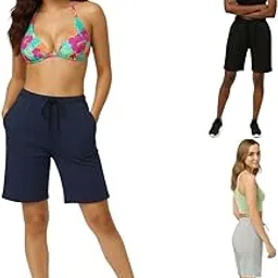 the blazze Clothing Accessories Women Lingerie Nightwear Sleep Lounge Wear Lounge Shorts R001 VBX28 Black Grey Navy PARENT-picture-8
