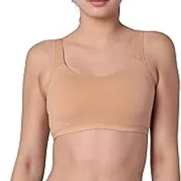 sillysally Padded Bra for Womens/Breathable Regular Bra with stretchable cotton fabric and Removable pads (Pack of 1)-picture-3