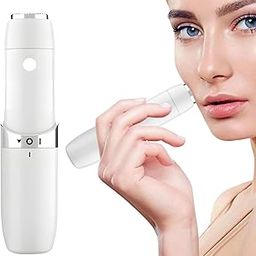 VIFERA Facial Hair Remover Machine For Women - Face, Chin, Cheek, Eyebrow, Upper Lip & Peach Fuzz Hair Remover Trimmer for Women, Compact & Portable Epilator With AA Battery Included(White)-image-17
