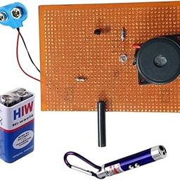 ERH India Laser Security Alarm Readymade Science Project Working Model Kit for Class 12 School Students-10