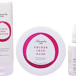 iluvia Colour Lock System for Colour Protection Boost (Suitable for Colour Treated Hair), iluvia Colour Lock Shampoo 200 ml, iluvia Colour Lock Mask 200g & iluvia Hair Protection Serum 50ml-14