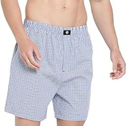 100% Super Combed Cotton Printed Boxer Shorts for Men| Casual Shorts | Bermuda | Half Pant |Lightweight| Print May Vary|-image-34