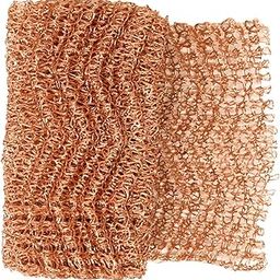 Copper Mesh Roll Vapor Filters 12.7cm x 6m, Snail Trap Proof Copper Knitted Wire Mesh for Rodent Control.-image-46