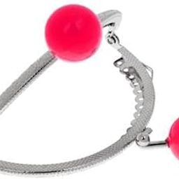 LOOM TREE 2x8.5cm Metal Frame Clasp for Purse Handle Bag Candy Bead Head Rose Red | Sewing | Foundations & Undergarments | Purse Handles, Frames & Feet-image-37