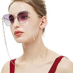 Face Mask Chain Necklace Holder lanyard Unisex Mask Strap, Anti-lost Mask, Stylish Sunglass Reading Eyeglass Cord Adjustable Eye Glasses Holder Sunglasses Chain for Women Girls Face Mask-image-98